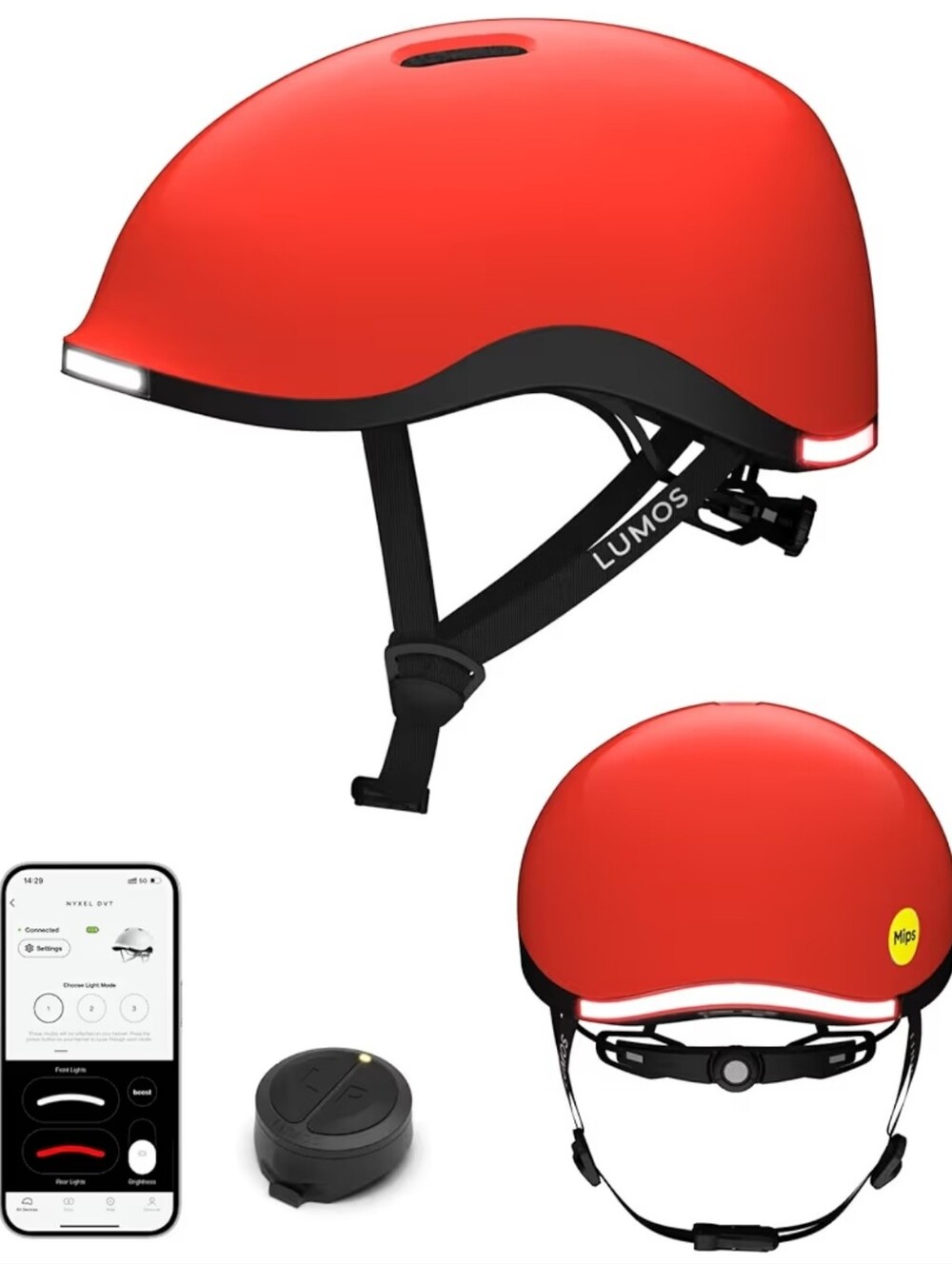 NEW! Smart Bike Helmet, Front & Back & Brake LED Lights, Turn Signals, App Contr